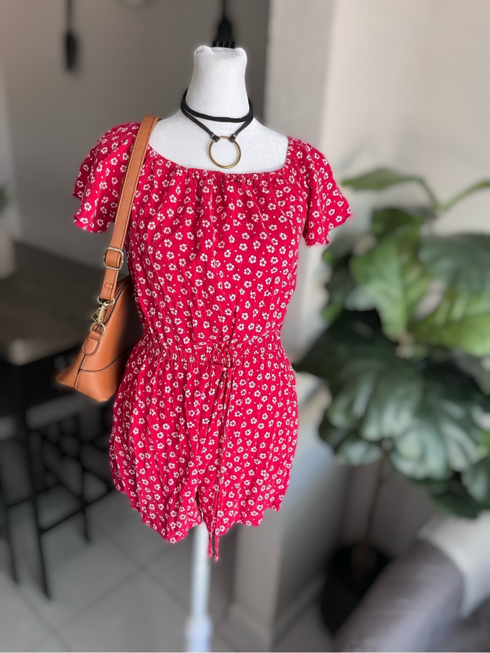Abercrombie & Fitch Floral Romper Size S